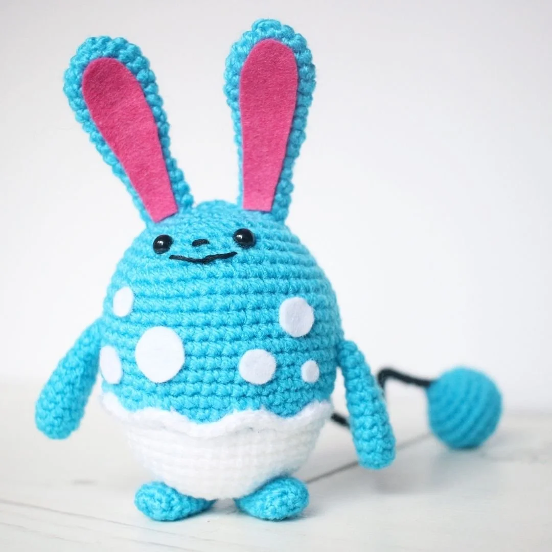 Azumarill Amigurumi Pattern — loopycathrine
